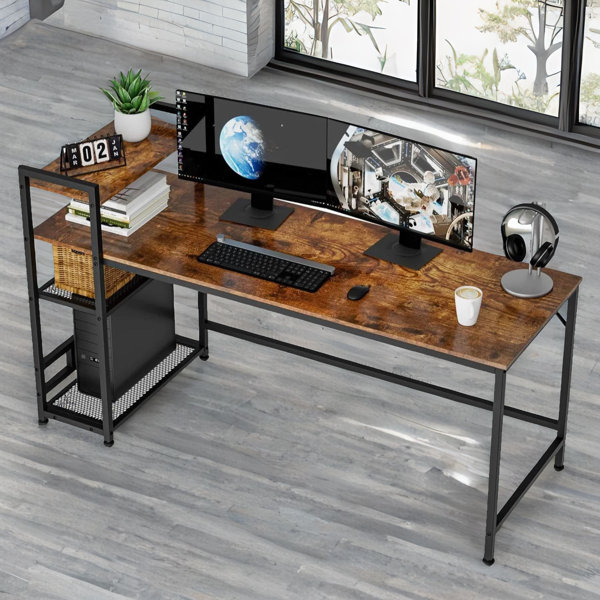 Modern rustic deals office desk